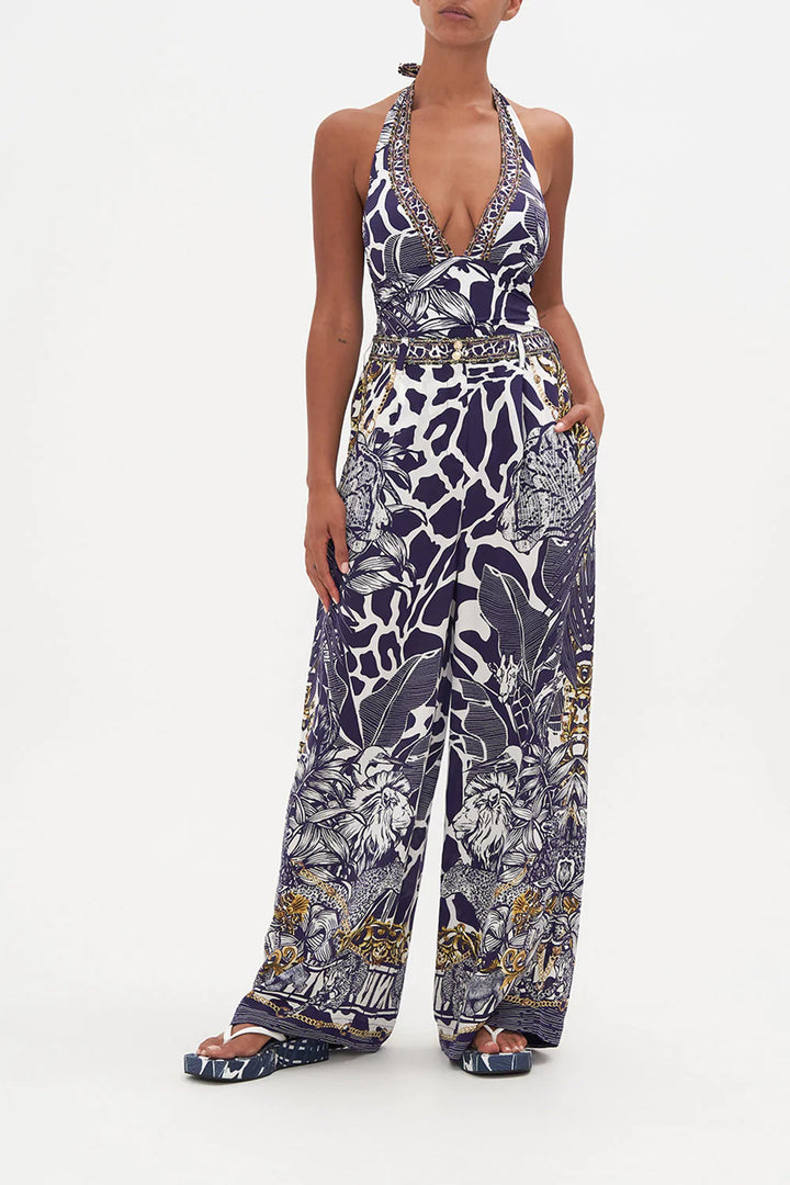 Camilla Wide Leg Waisted Pants