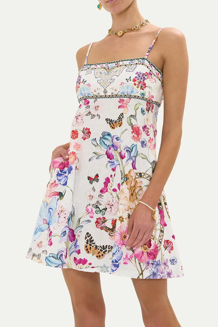 Mini Square-Neck Sundress