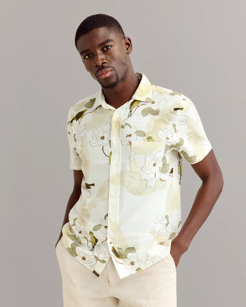 Short Sleeve Grid Yellowhammer Treme Shirt