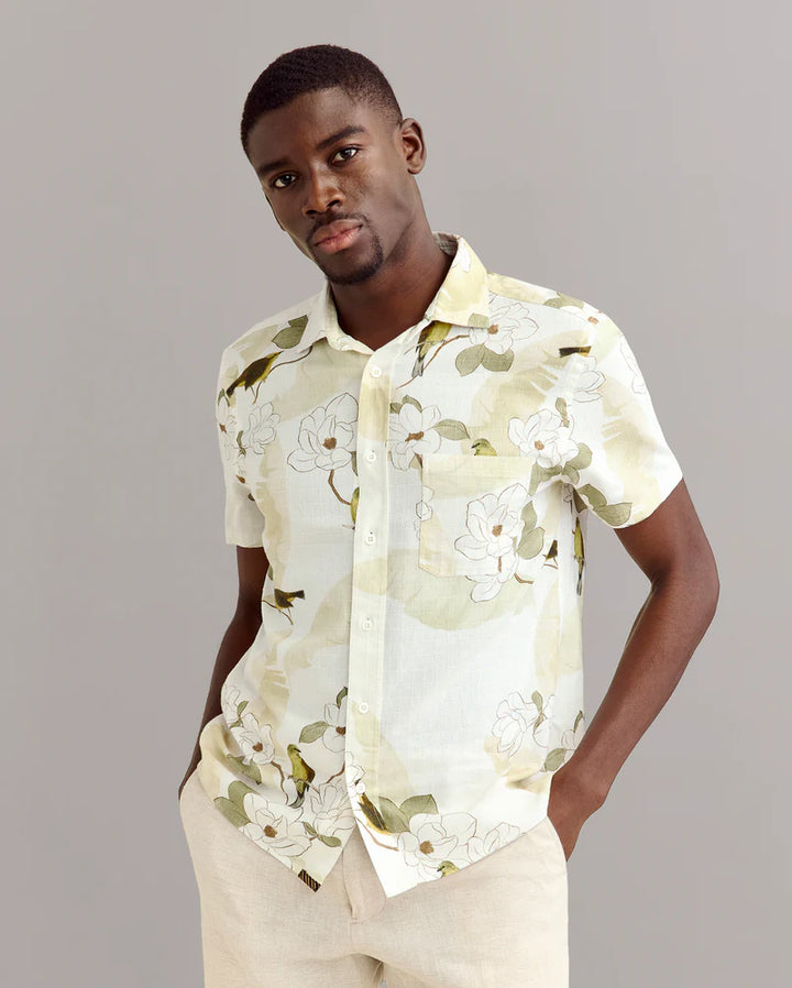 Short Sleeve Grid Yellowhammer Treme Shirt