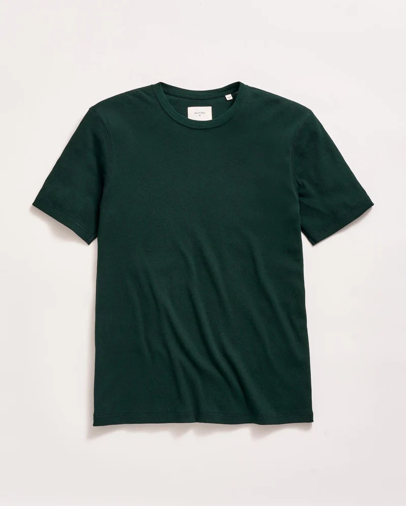 Short Sleeve Rib Crew