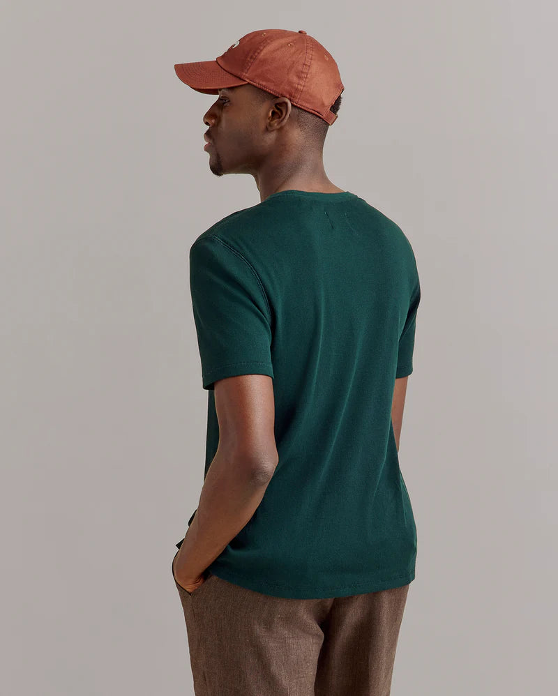 Short Sleeve Rib Crew