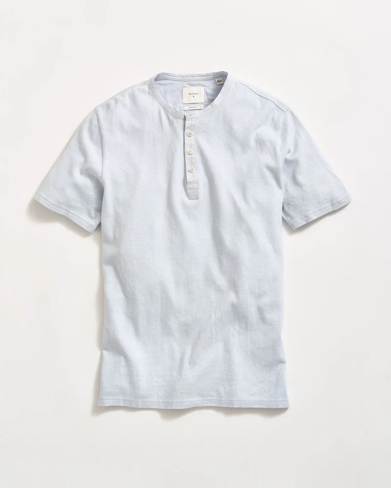 Short Sleeve Hemp Cotton Henley