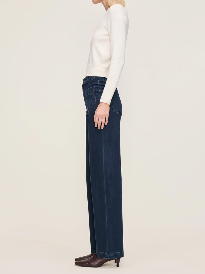 Hepburn Wide Leg High Rise 32" Jeans
