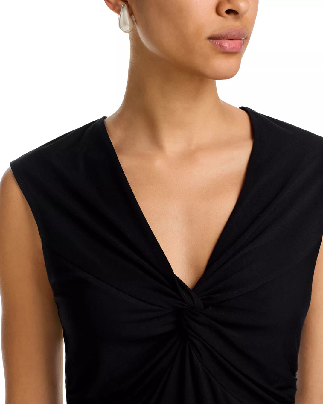 Luca Twist V Neck Top