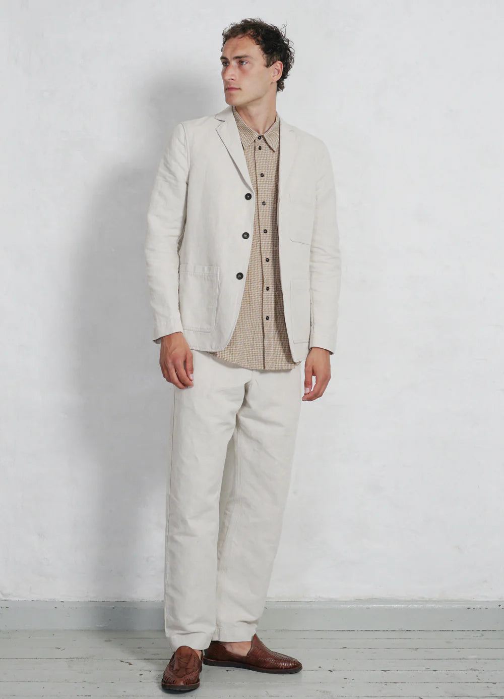 Charlie Easy Three Button Blazer