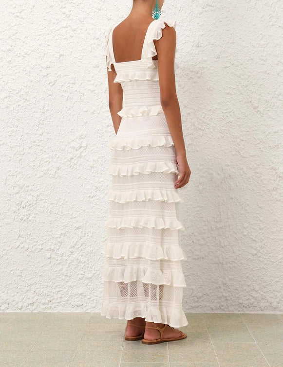 Illuminate Lace Frill Cami