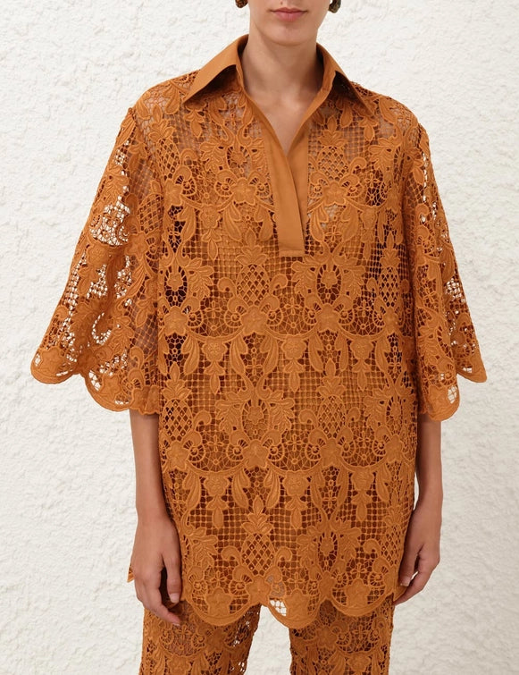 Coco Lace Tunic Top