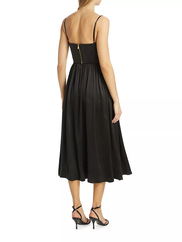 Silk Corset Dress