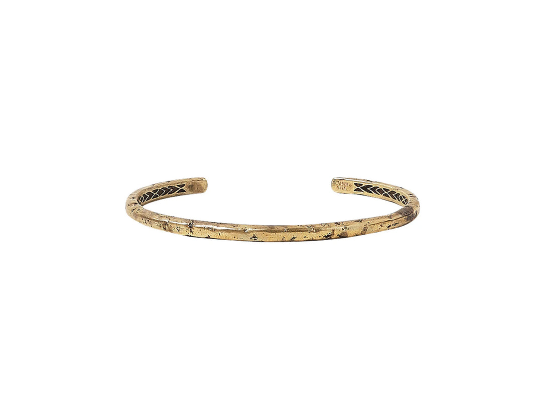 Distressed Brass Cuff