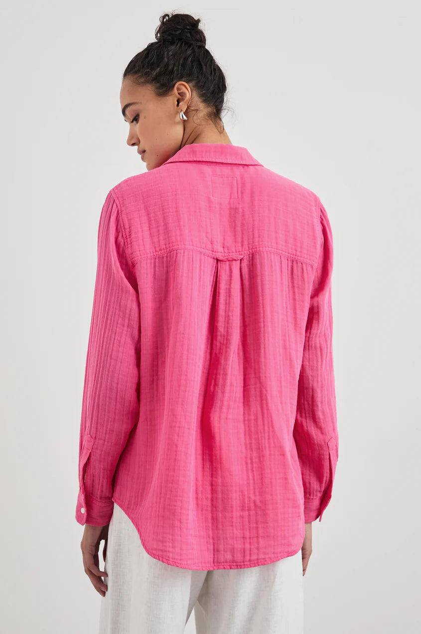 Ellis Shirt in Hibiscus