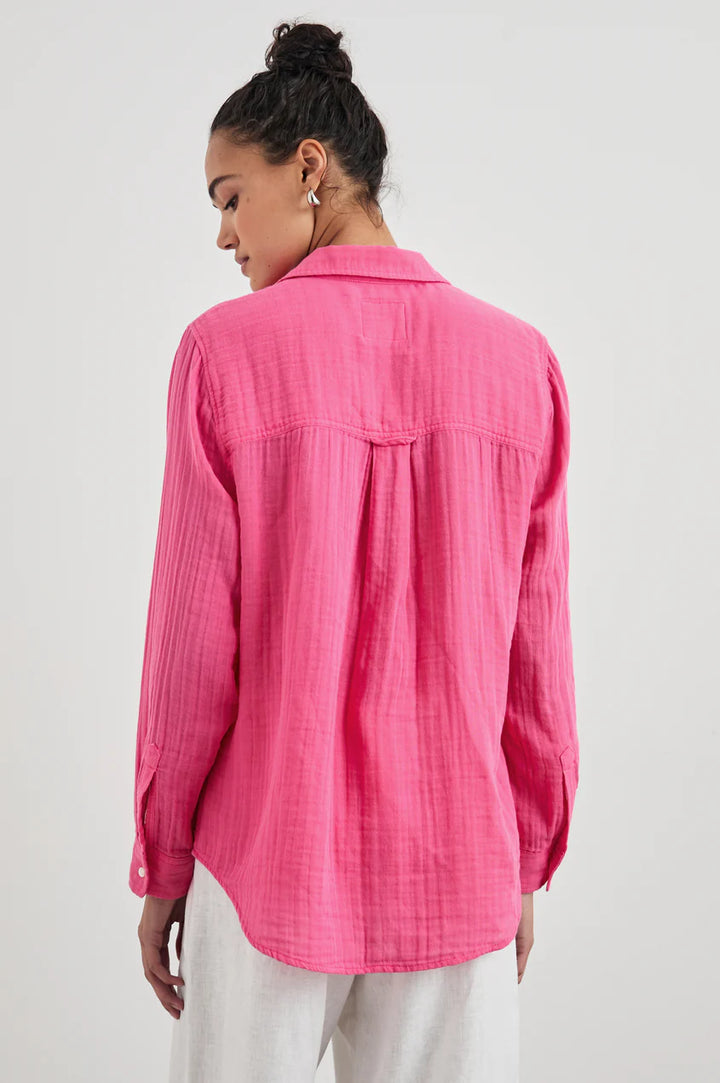 Ellis Shirt in Hibiscus