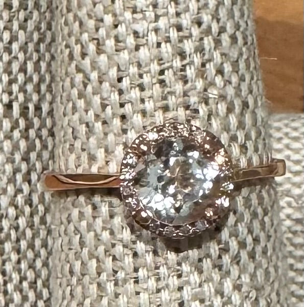 Topaz Solitaire Ring