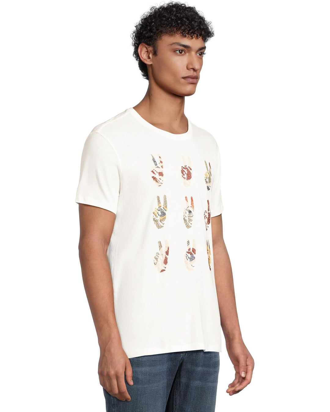 Multi Peace Hand Tee