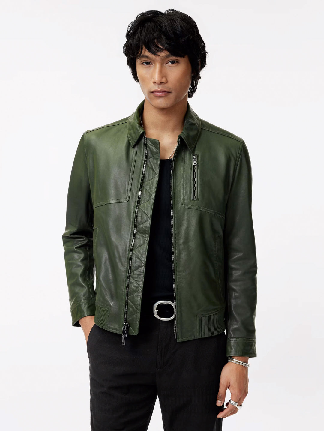 Kai Aviator Leather Jacket
