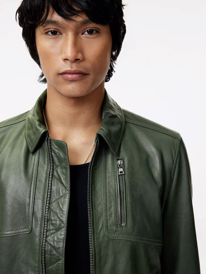 Kai Aviator Leather Jacket