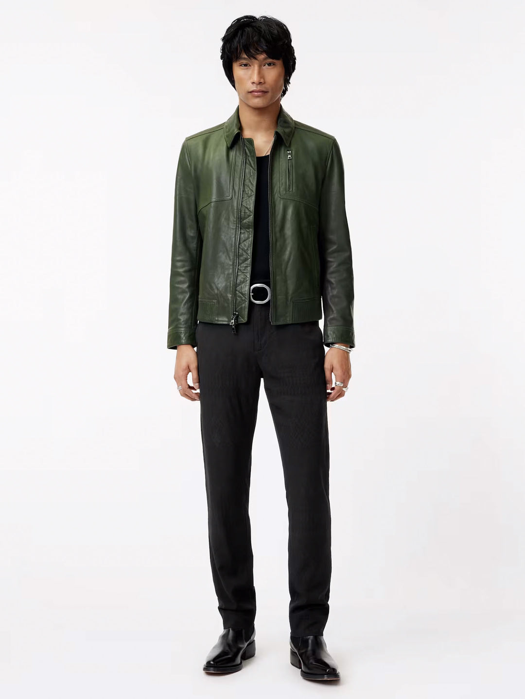 Kai Aviator Leather Jacket