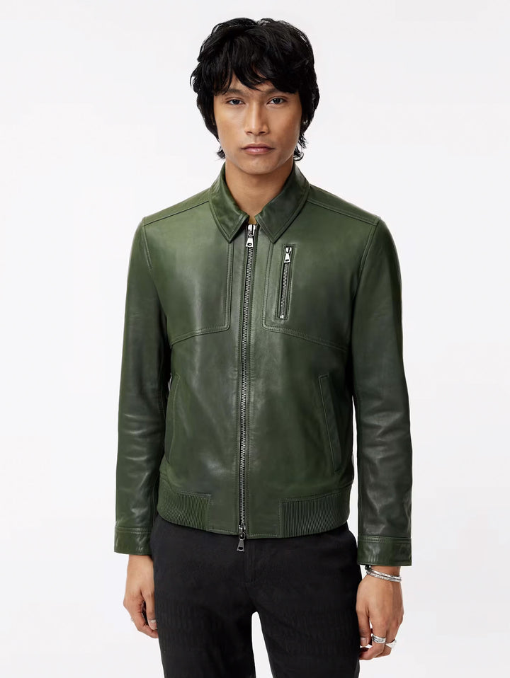 Kai Aviator Leather Jacket