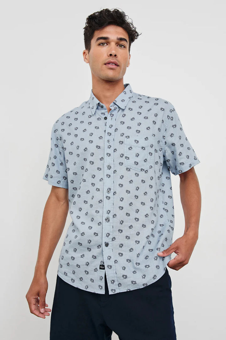 Carson Shirt in Daisy Toss Celestial