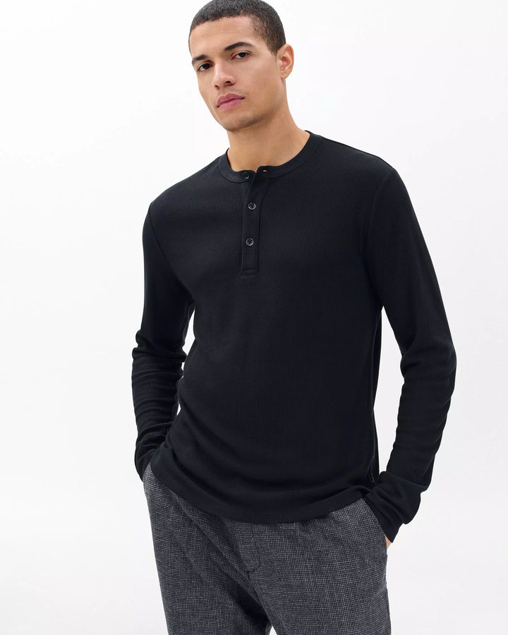 Tech Waffle Henley