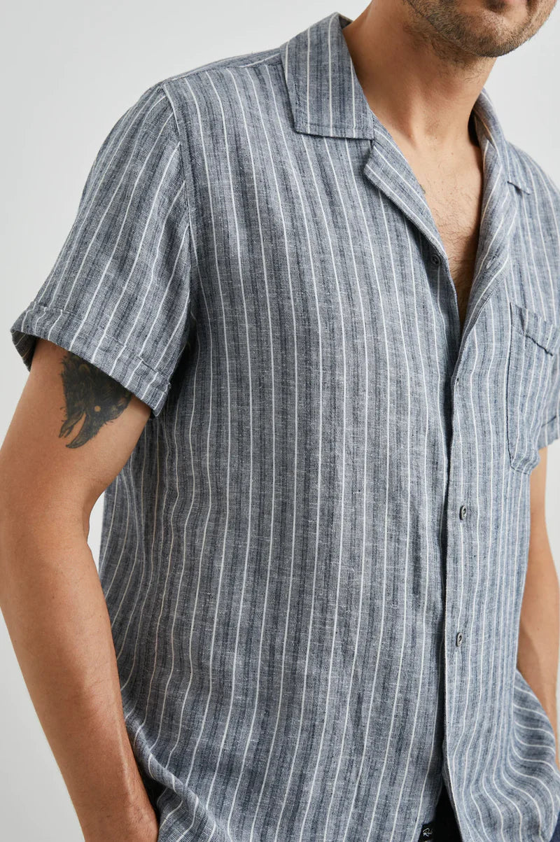 Waimea Shirt in Ocean Mist Stripe