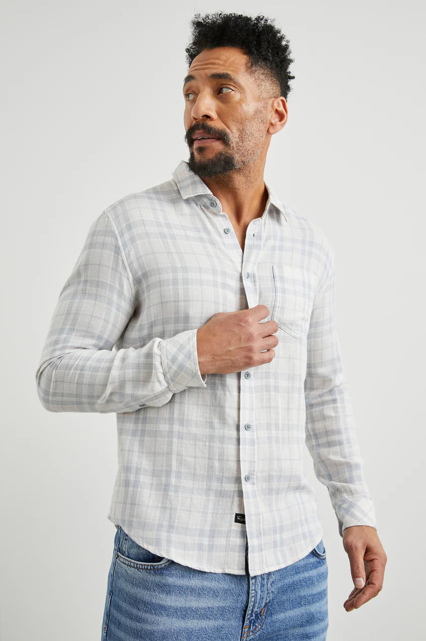 Wyatt Shirt in Slate Petal
