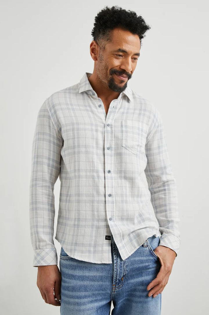 Wyatt Shirt in Slate Petal