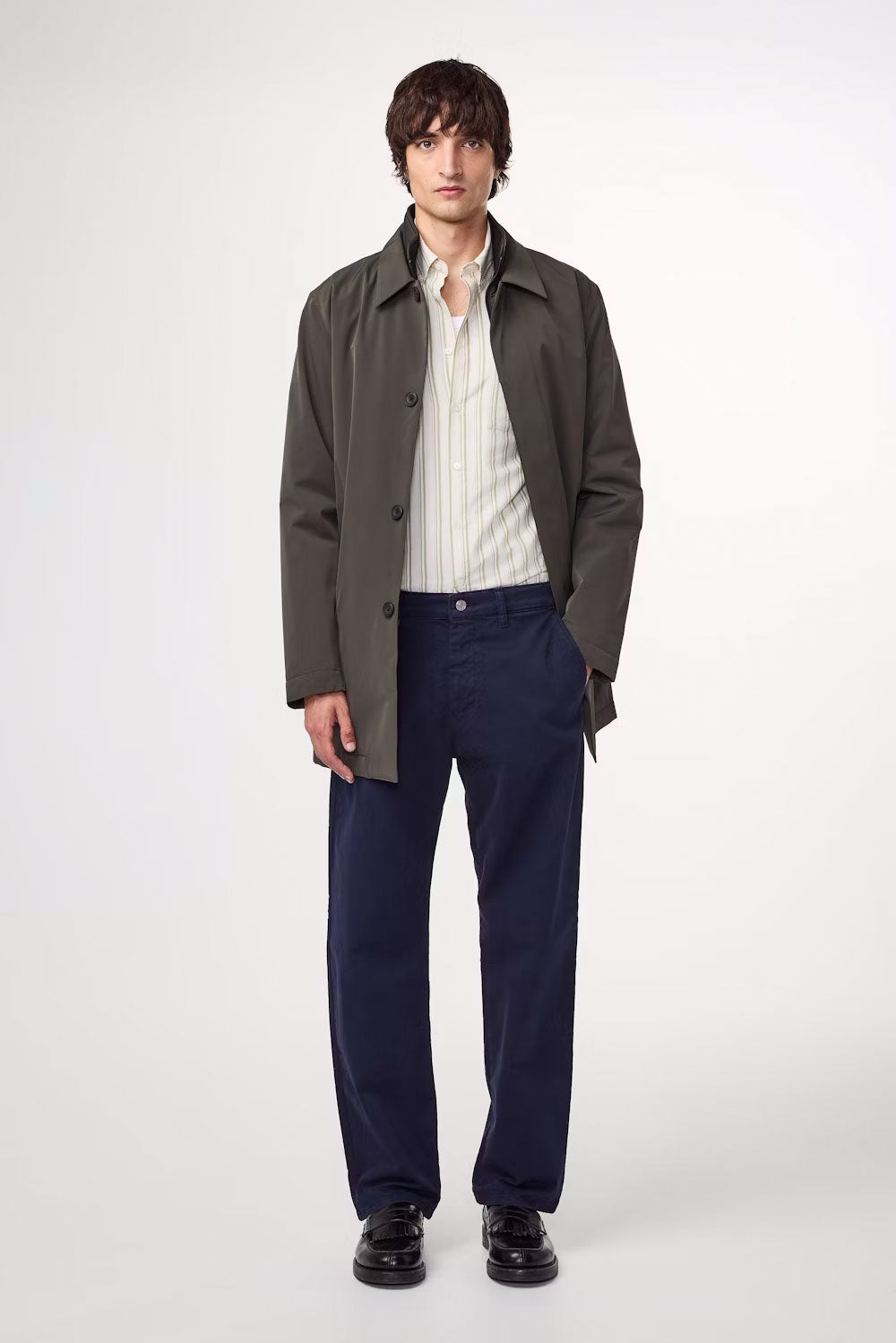 Aden Straight Leg Linen Pant