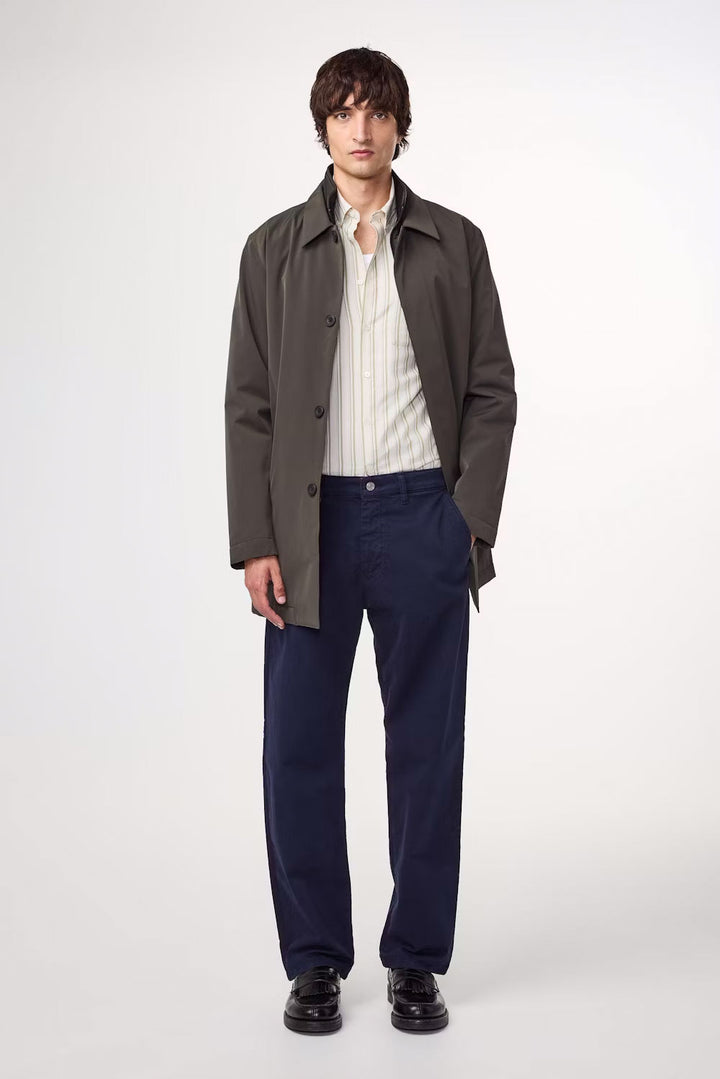 Aden Straight Leg Linen Pant