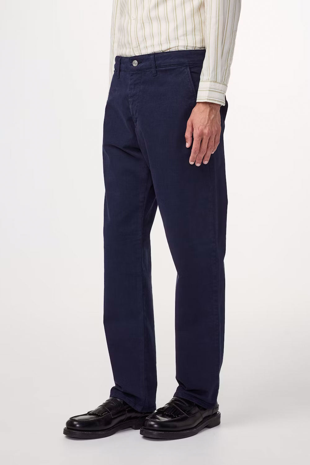 Aden Straight Leg Linen Pant