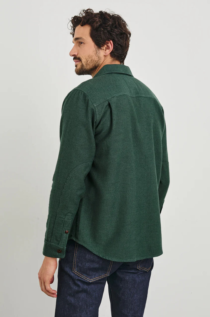 Burr Shirt Jacket in Creeping Vine