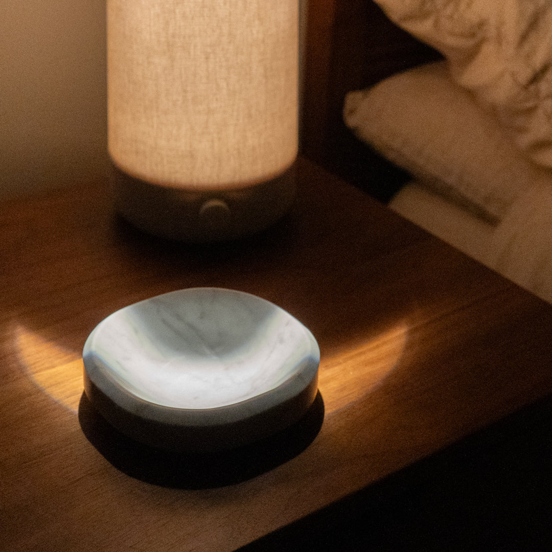 Marble Facet Bowl Small