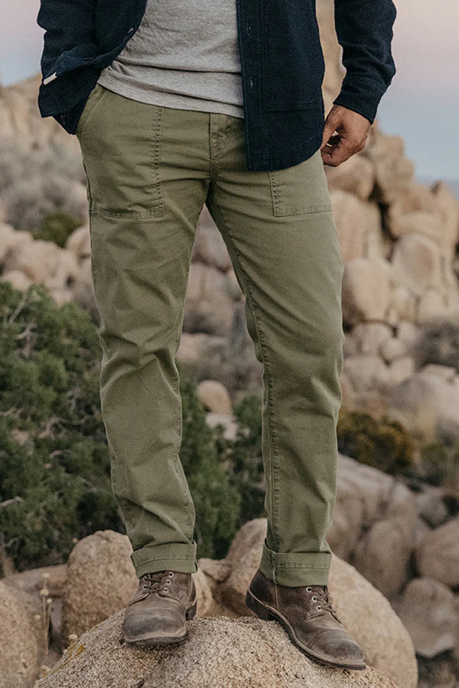 The Fatigue Pant in Moss