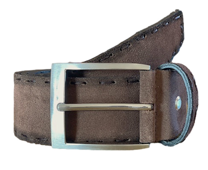 Genuine Vintage Suede Leather Belt