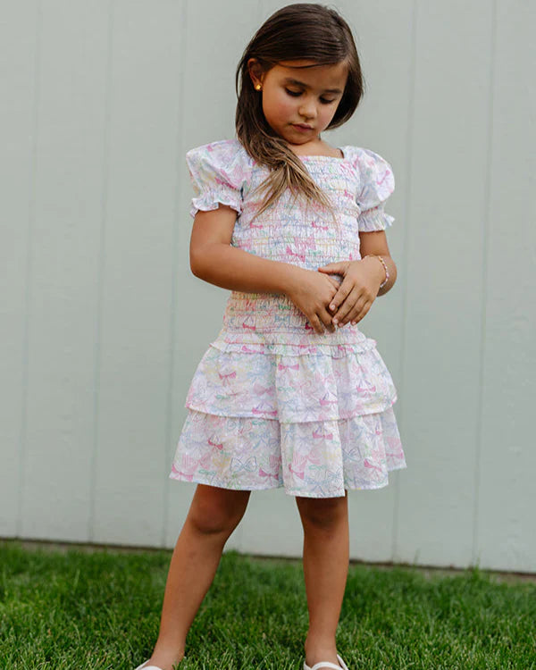 Bow Girls Mirrorball Dress