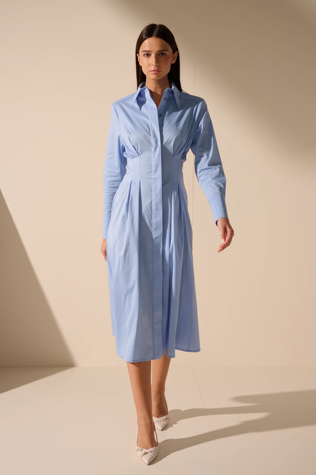 Muse Dress in Sky Blue