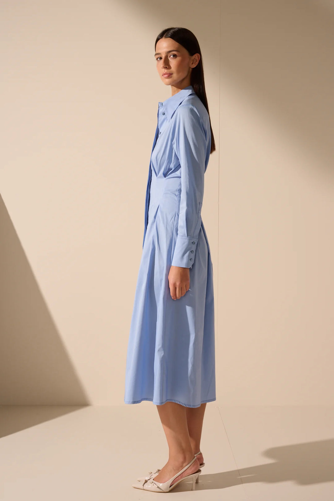 Muse Dress in Sky Blue