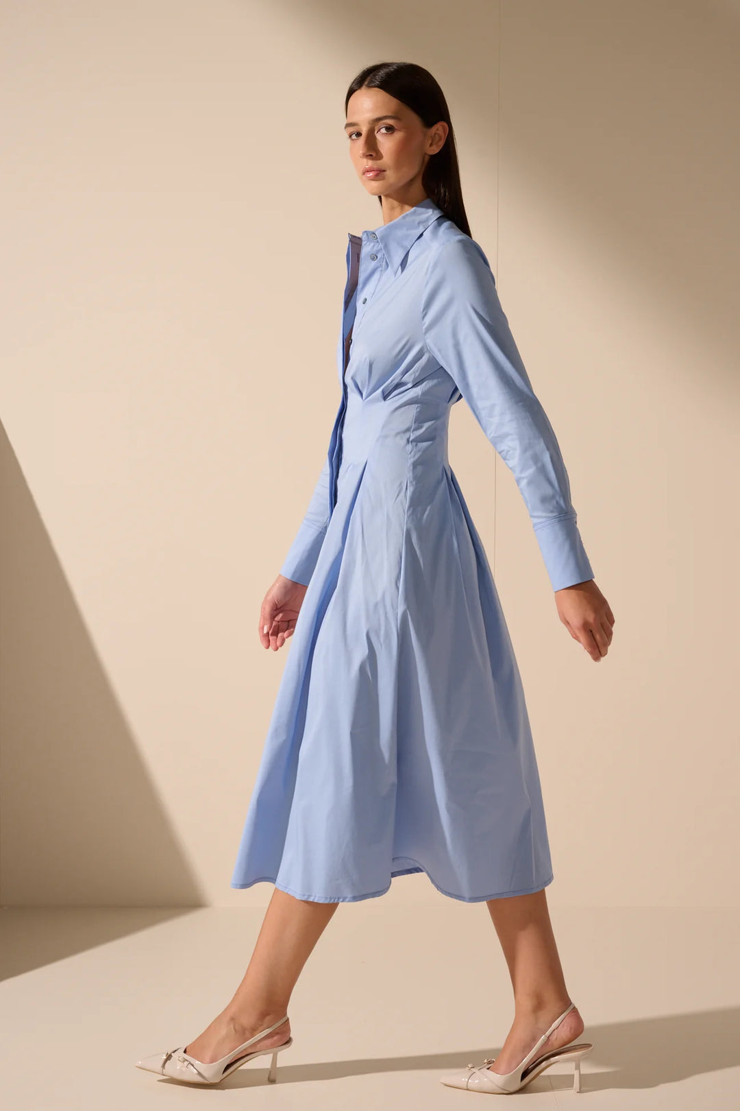 Muse Dress in Sky Blue