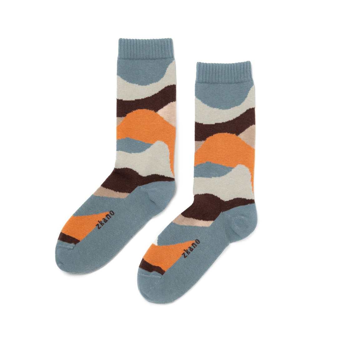River Cotton Crew Socks