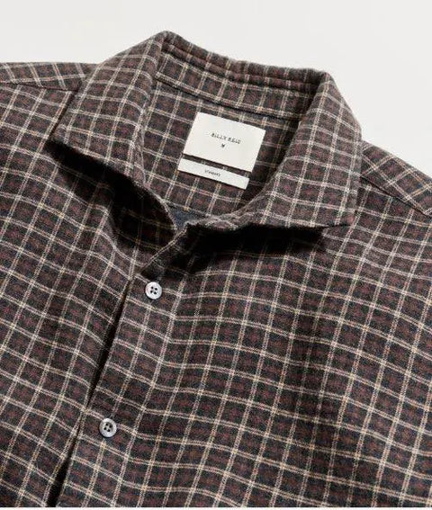 Brushed Double Window Plaid Hutcheson Sport Shirt