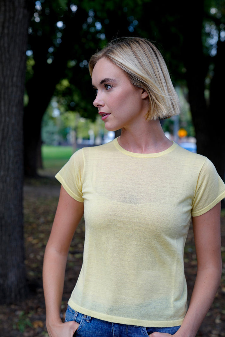 Starla Cashmere Tee