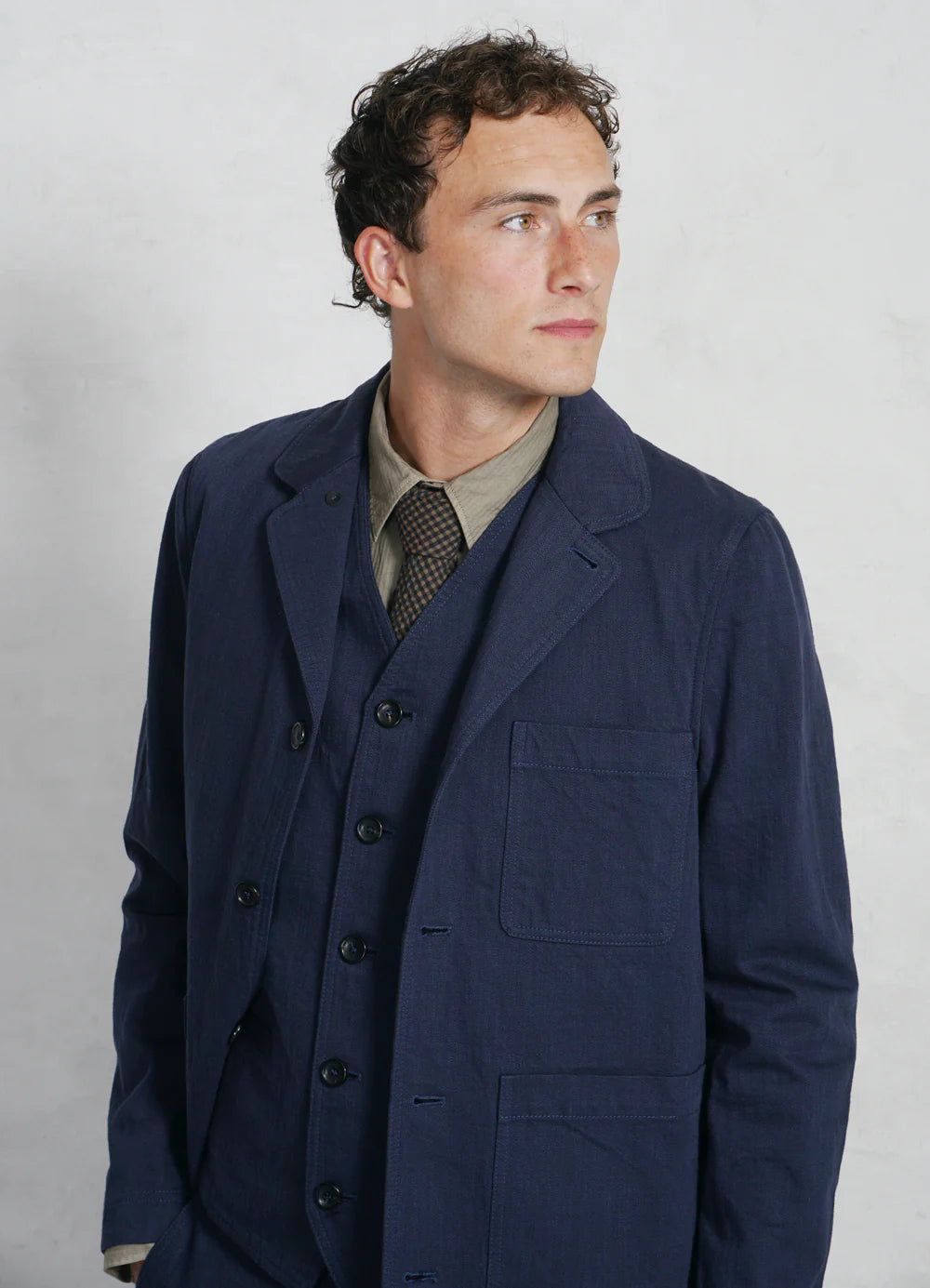 Tie Casual in Khaki