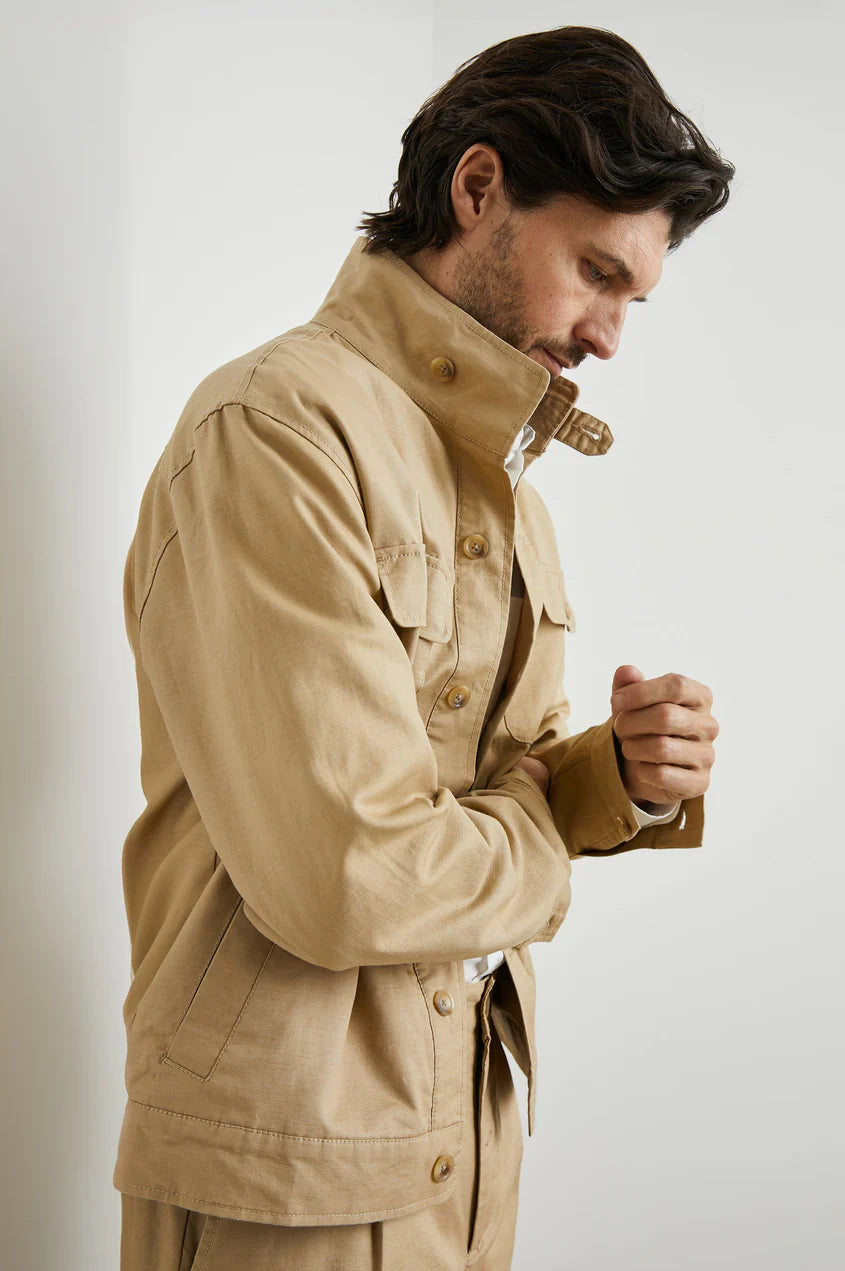 Tyrell Jacket in Khaki