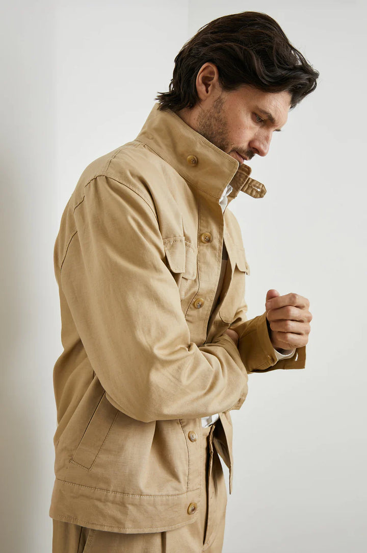 Tyrell Jacket in Khaki