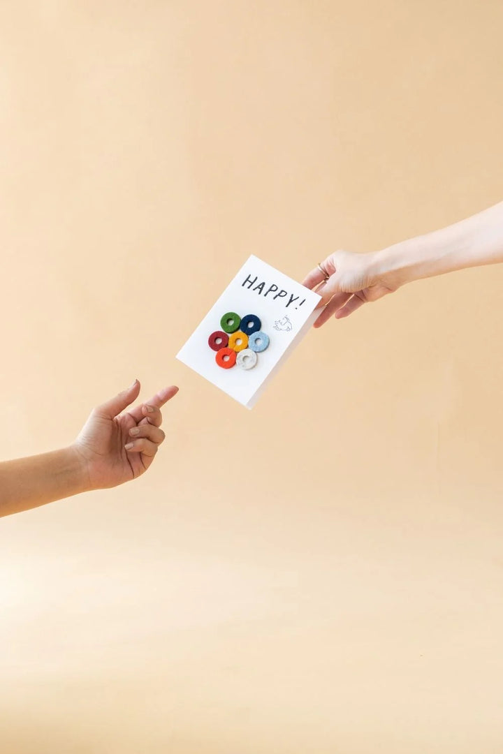 Wine-ote's Happy Marker Note Cards