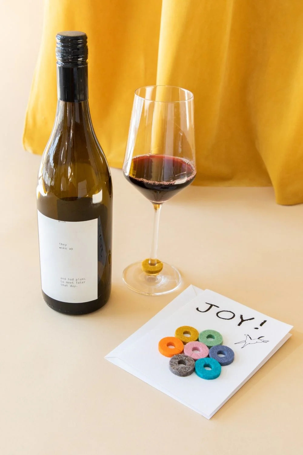 Wine-ote's Joy Marker Note Cards