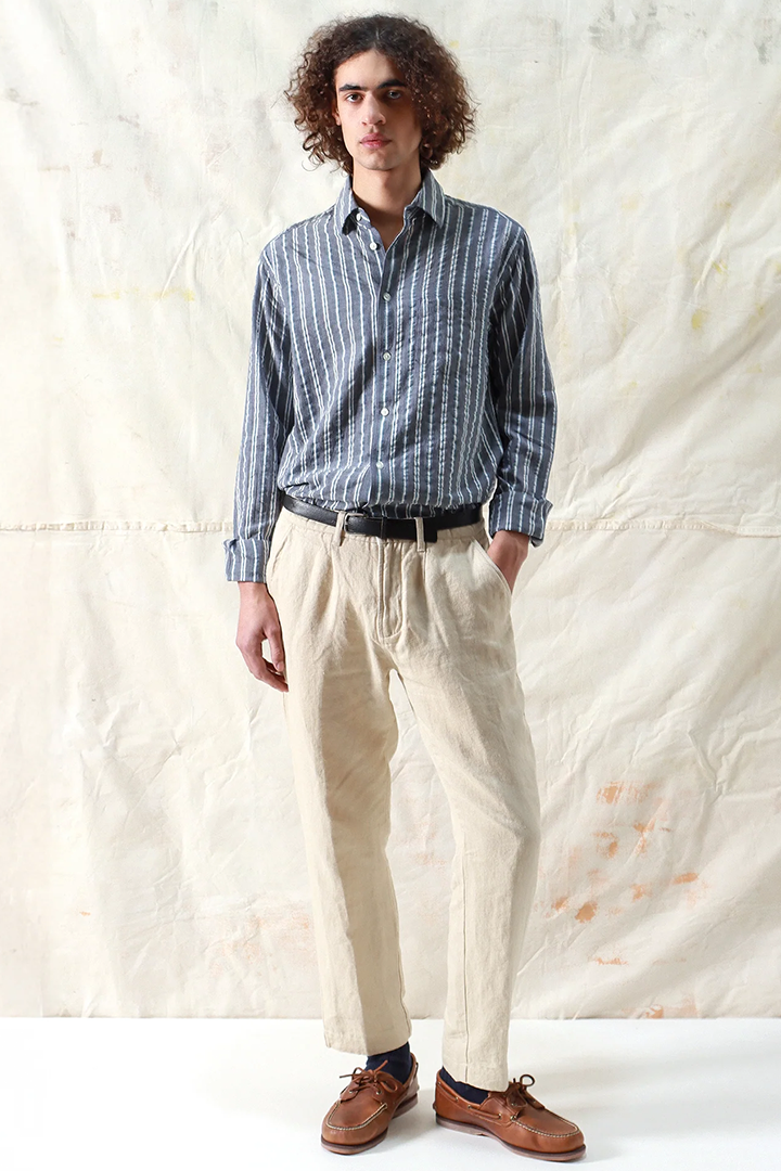 Classic Shirt Helio Stripe