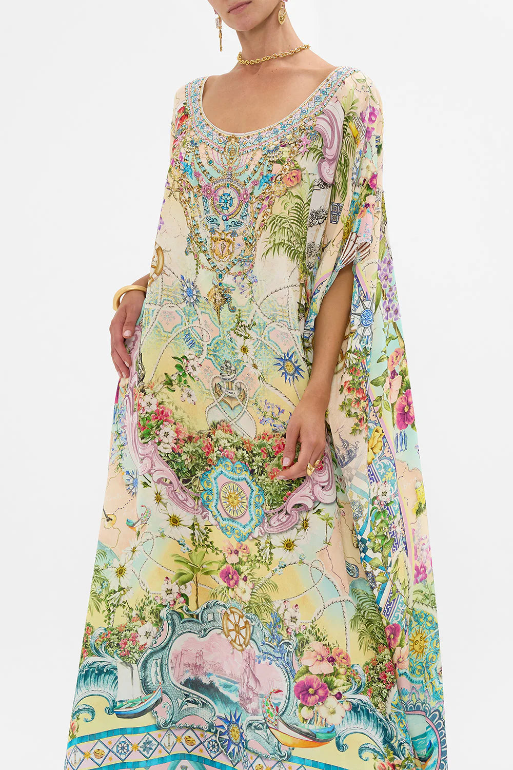 Round Neck Kaftan
