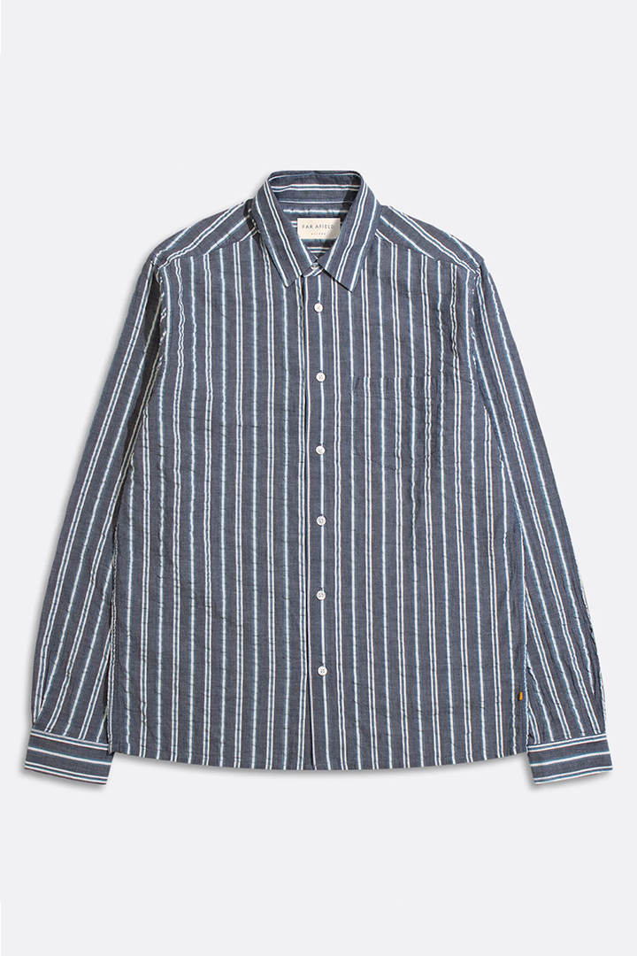 Classic Shirt Helio Stripe