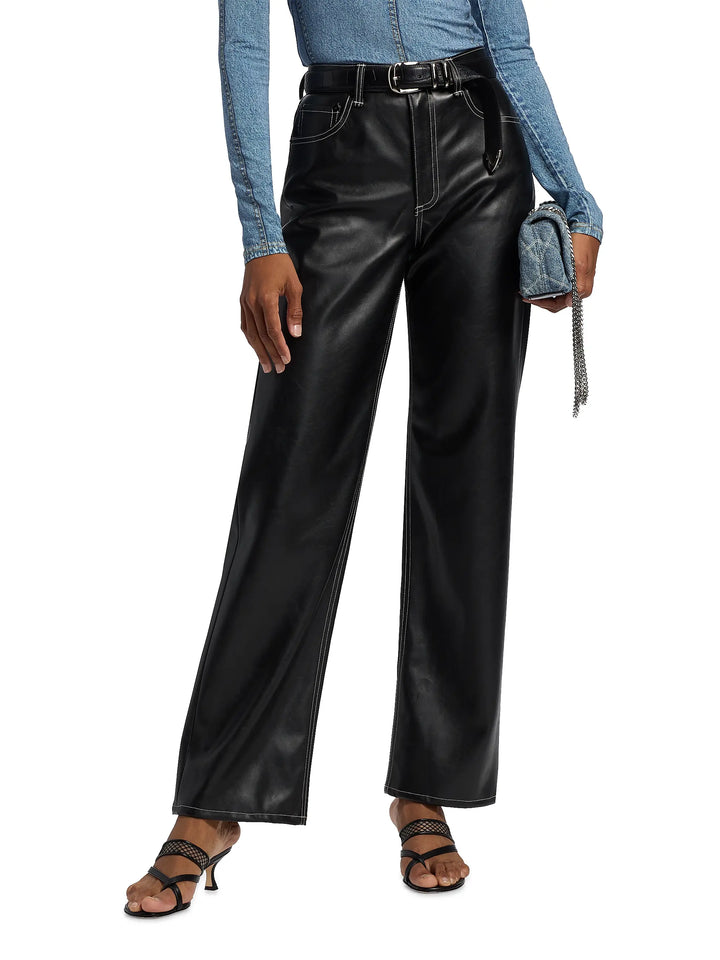 Shea Faux Leather Pant